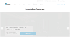 Desktop Screenshot of immobilien-gardasee.com